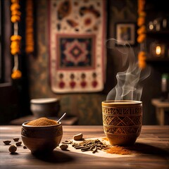 Masala Chai, spiced tea from India