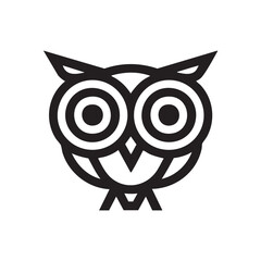 Obraz premium Creative owl design for branding and merchandise purposes
