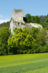 Ruine Dietfurt bei Inzigkofen im Oberen Donautal, Landkreis Sigmaringen
