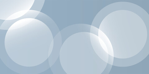Simple abstract background  gray and white gradations  circle effect  art Nice