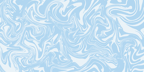 Abstract background seamless pattern with colorful waves. Trendy vector illustration in retro psychedelic style