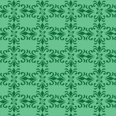 Illustration of abstract flowers pattern background