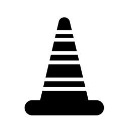 Road Work Glyph Icon