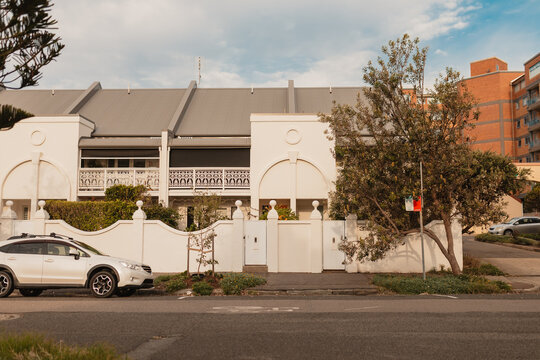 Terrace houses in Newcastle, New South Wales