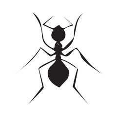 Ant simple flat icon.vector eps 10