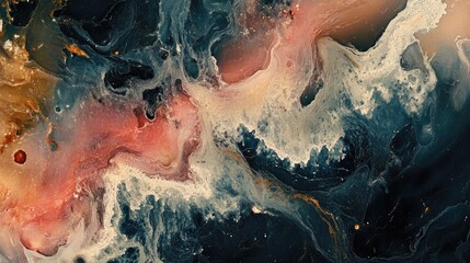 Polished onyx marble surface, high-resolution detail, Generative Ai