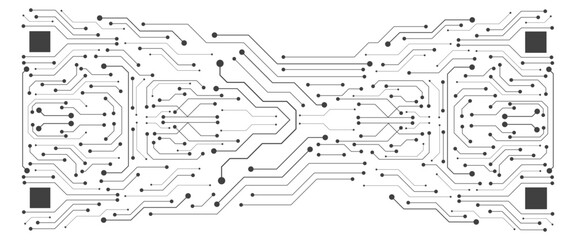 Grey white Abstract technology background,Hi tech digital connect, communication, high technology concept, science, technology background 