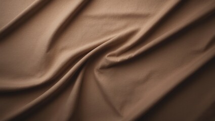 Close-up of brown suede texture on genuine leather surface