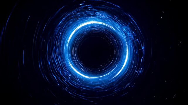 A mesmerizing ring of energy bending the laws of space and time