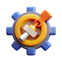 3d render of a pair of metal pipes