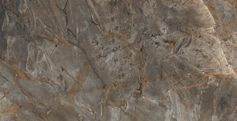 Marble wooden colored luxurious texture marble tiles for ceramic wall and floor, Dark brown travertine italian pattern, breccia quartzite rustic mat. Mockup. 3D Rendering