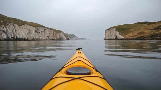 canoe on lake