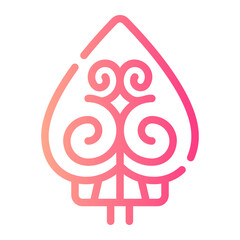 wayang gradient icon