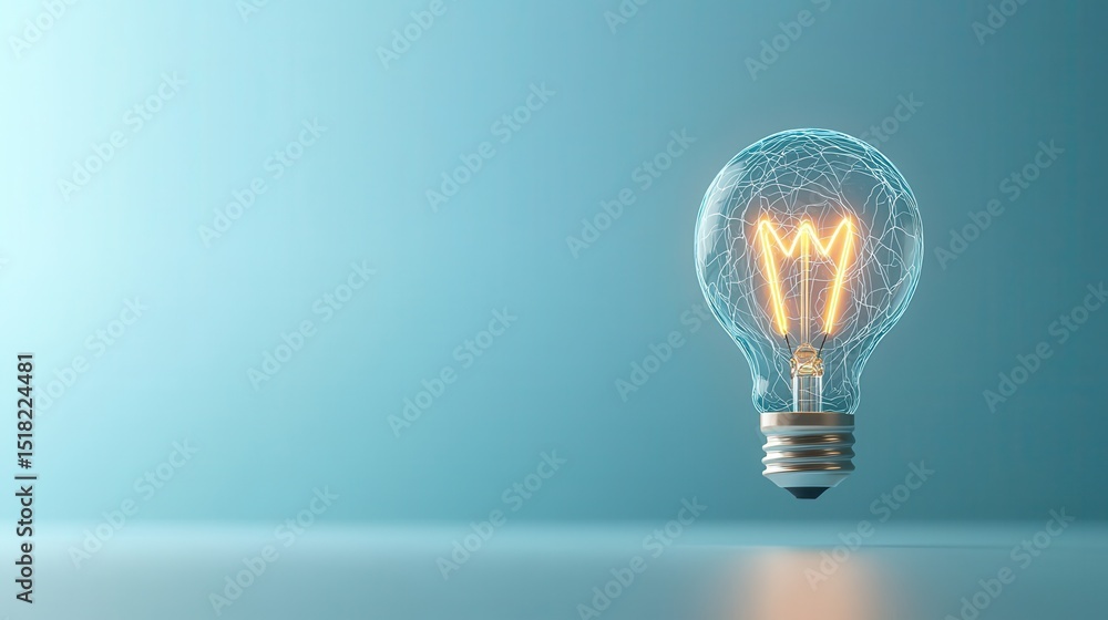 Poster a surreal and ethereal image of a glowing lightbulb its luminous filament enveloped in a swirling et