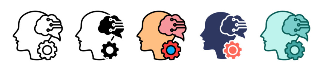 Development Process multiple icon