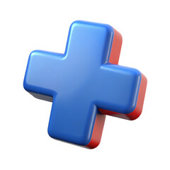 Obraz premium medical cross symbol