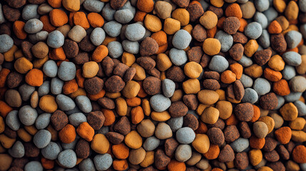 Colorful Pebbles Texture Background
