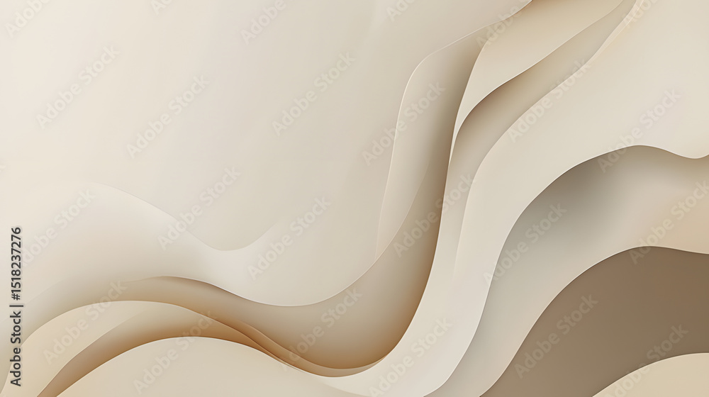 Fototapete professional warm designer profile image crafted minimalist typographic design only no illustrations