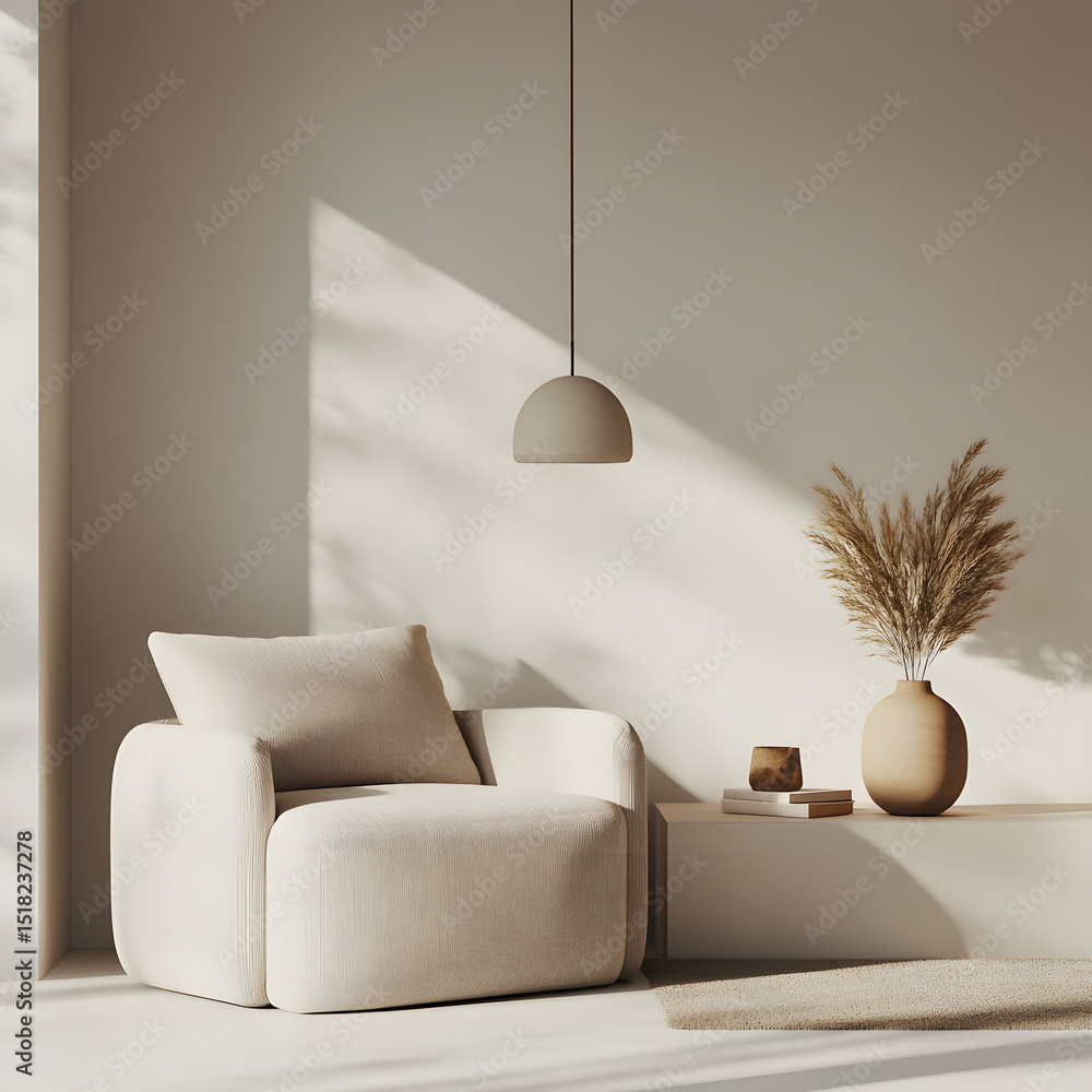 Fototapete professional warm designer profile image crafted minimalist typographic design only no illustrations