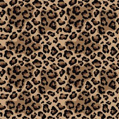 
modern animal design with leopard spots, fashion classic pattern