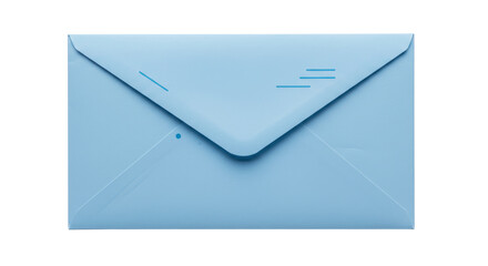 Isolated Blue Envelope