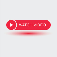 Watch Video Button Design with Icon