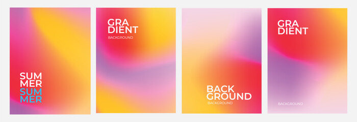 Dynamic Fluid Gradient Posters – Clean & Contemporary Templates for Marketing and Social Media