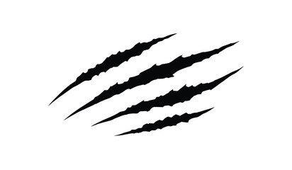  Cat claws scratches . vector illustration