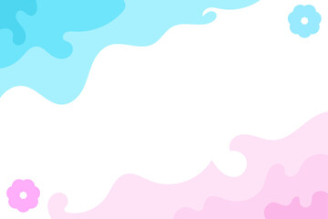 Abstract background with hand drawn textures, memphis style