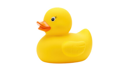 Isolated Rubber Duck