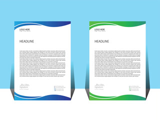 letterhead design.
