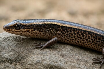 lizard on a rock