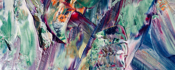 Abstract art background . Hand painting artwork on canvas .