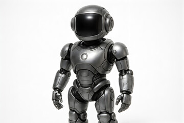 blue screen robot cyborg