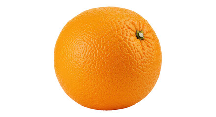 Isolated Fresh Orange Fruit