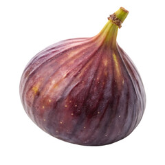 A fig fresh isolated on a transparent background