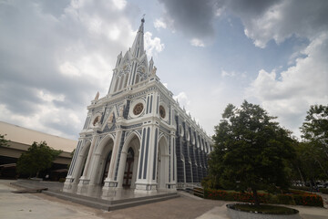 Nativity of Our Lady Cathedral, Bang Nok Khwaek ,One of the most beautiful Catholic churches in Thailand