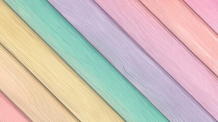 Pastel Diagonal Wood Planks Texture