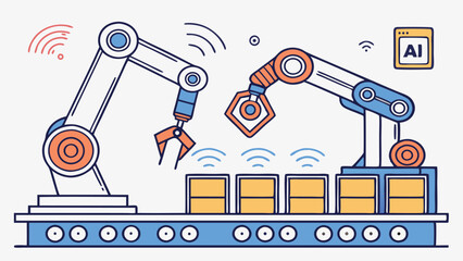 AI-Powered Robotics Assembly Line