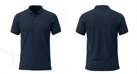 Navy Canvas: Front & Back