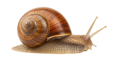 Isolated Snail