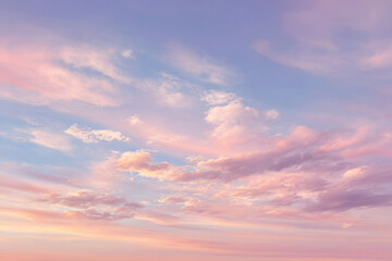 serene gradient sky featuring soft shades of blue pink and violet creating calming atmosphere
