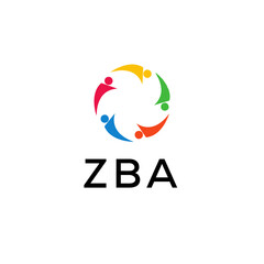 ZBA Letter logo white background