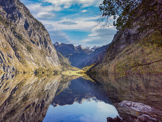 Obersee mit Spiegelungen