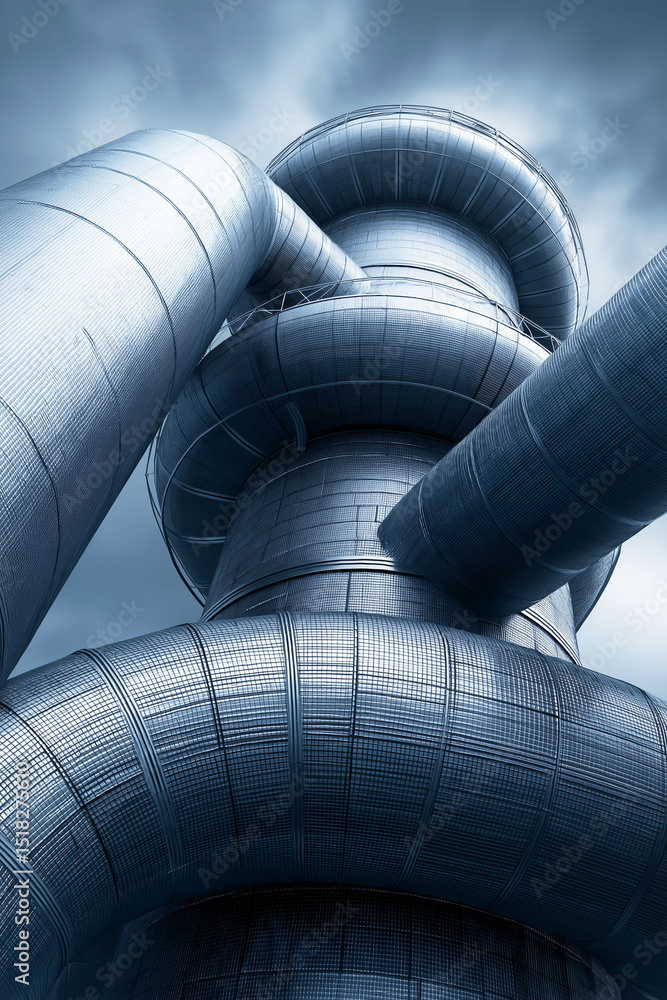 Poster carbon capture and storage. ccs. carbon capture in smart factories for energy reuse.