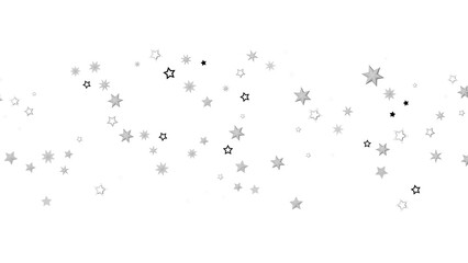 A close-up of a starry night sky, with bright, sparkling stars shining against the dark background.