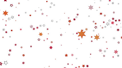 Colorful star confetti on white. Perfect for celebrations, holidays, and more!