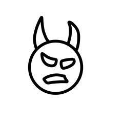 Hand Drawn funny face mask