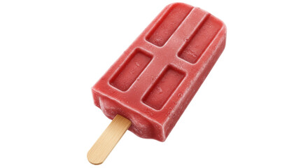 Isolated Red Popsicle