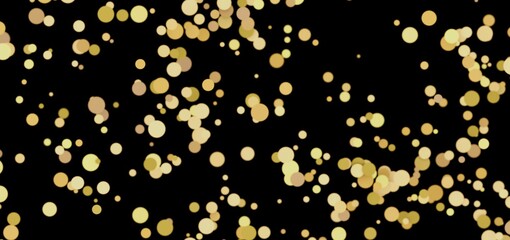 Abstract background with gold confetti. Perfect for celebration, party, or luxury designs.